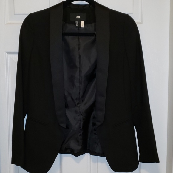 Classic tuxedo blazer fitted - Picture 2 of 4